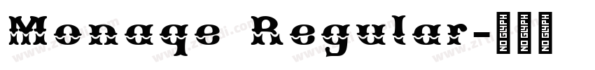 Monaqe Regular字体转换